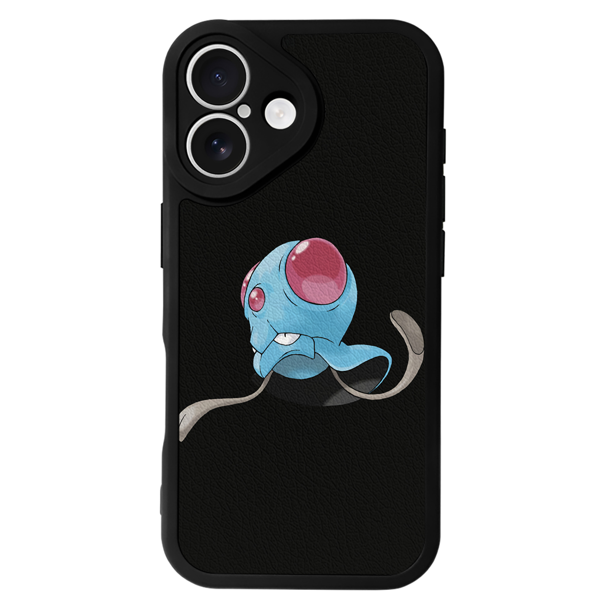 （画像用） ポケットモンスター Pokémon 【iPhone 16シリーズ対応】シリコンスマホケース（レザー調） 材質：シリコン
